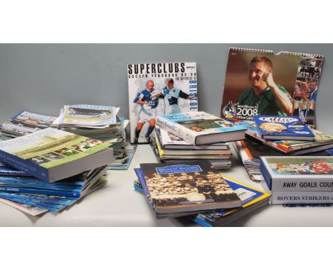 A collection of vintage Bristol Rovers related ephemera to include calendars, fanzines, programmes, history books and more. O