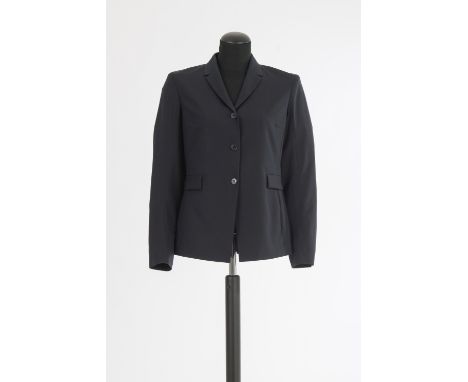 BlazerJil Sander, Hamburg Schurwolle, dunkelblau, einreihig geknöpft. Gr. 36.