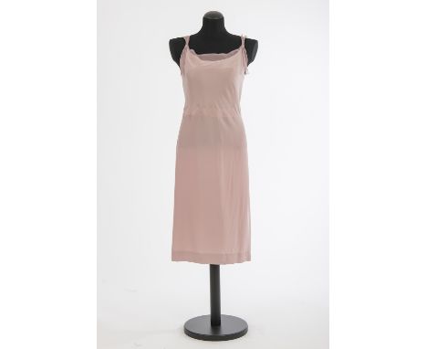 KleidJil Sander, Hamburg Seide mit Baumwolle, roséfarben. Gr. 38. Zustand: Ungetragen mit Orig. Etikett.
