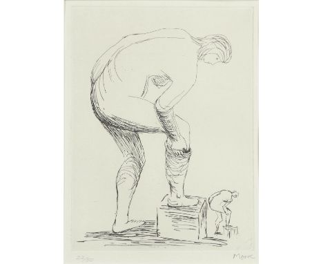 Etching, 1979, signed in pencil and numbered 22/50 25 x 18.5cm. *CR Good condition.