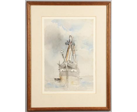 Watercolour and pencil heightened with bodycolour, a sketch 37.5 x 25.5cm. Provenance: W. Hale-White, May 1948; by whom given