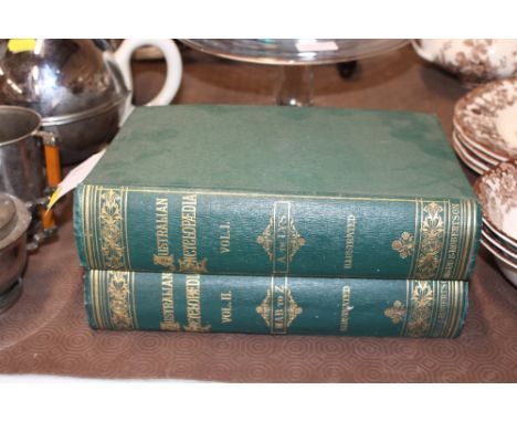 Australian Encyclopedia Illustrated two volumes
