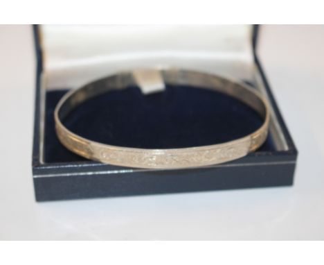1959 Henry Griffith, Birmingham silver bangle 