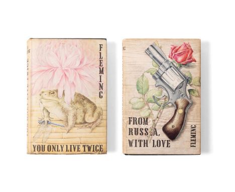 Two James Bond books You Only Live Twice by Ian Fleming published by Jonathan Cape first edition March 1964 together with Fro