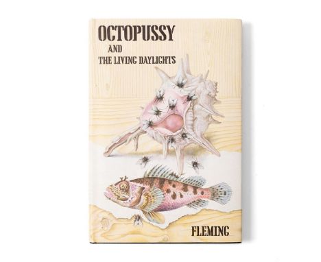 James Bond 'Octopussy and The Living Daylights' by Ian Fleming First published 1966.  the condition is very good with clipped