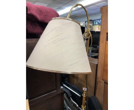 BRASS READING LAMP