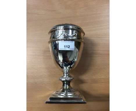 Late Victorian silver plated oil lamp base, ideal for conversion to a table lamp