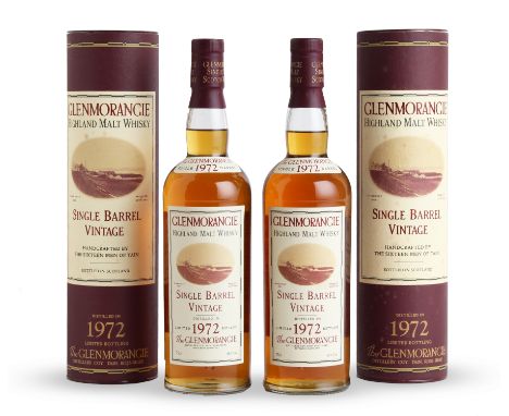  Glenmorangie Single Barrel Vintage-1972 (2)As above lot.Cask 936, bottle 51, cask 506, bottle 146, distilled 8th Mar 1972, b