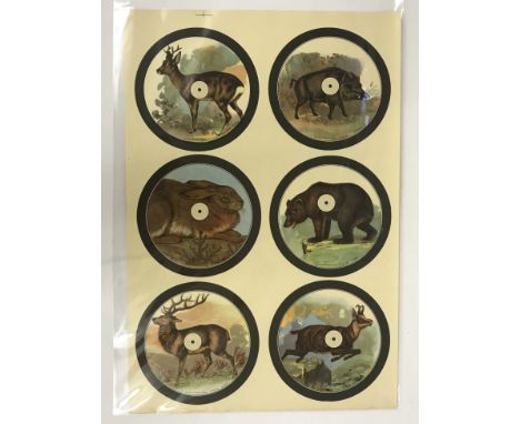 GERMAN VINTAGE SHOOTING TARGET PLATE