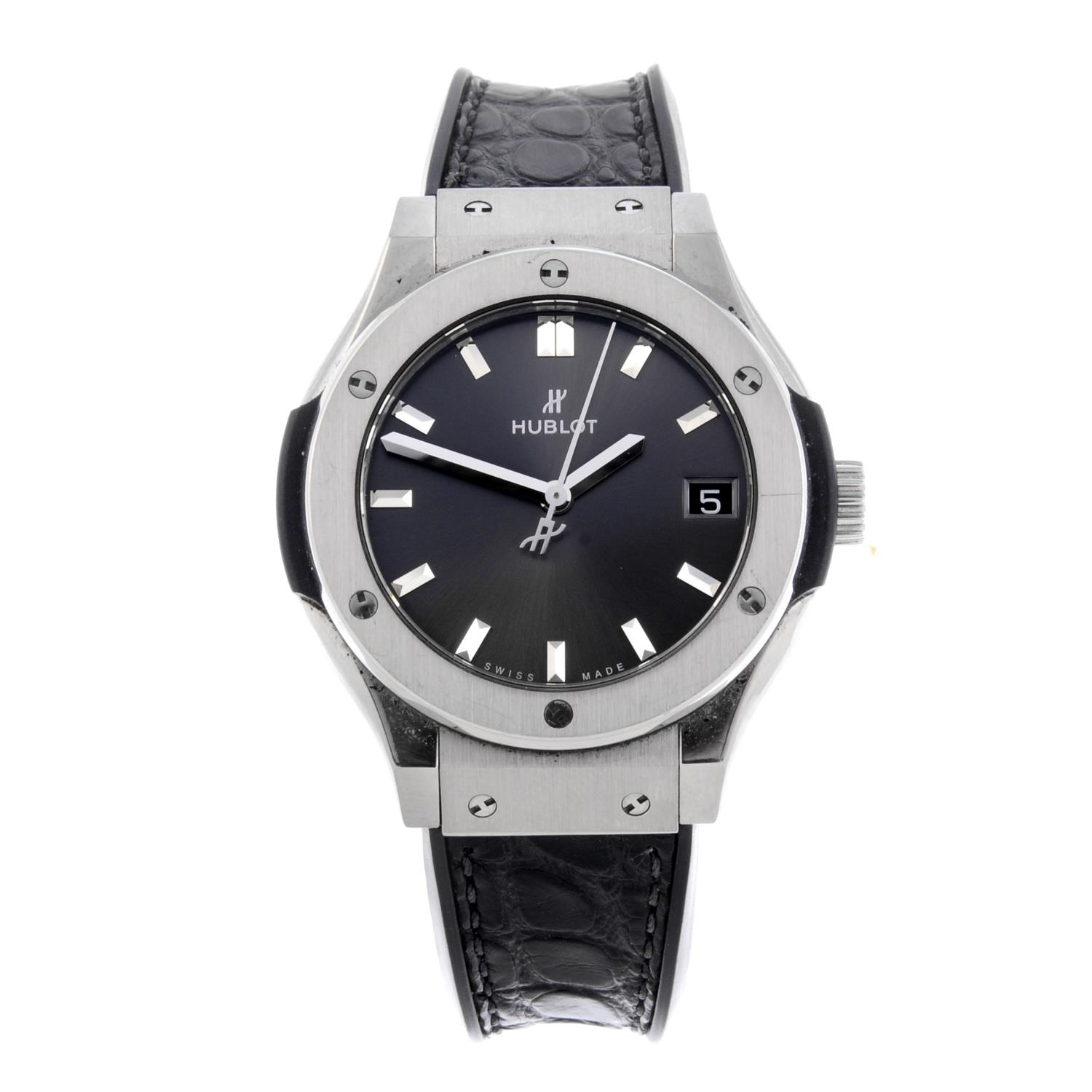 hublot classic fusion on wrist