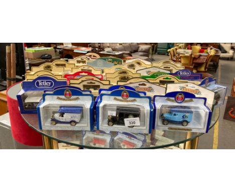 Shelf of Oxford DIE-CAST Models 