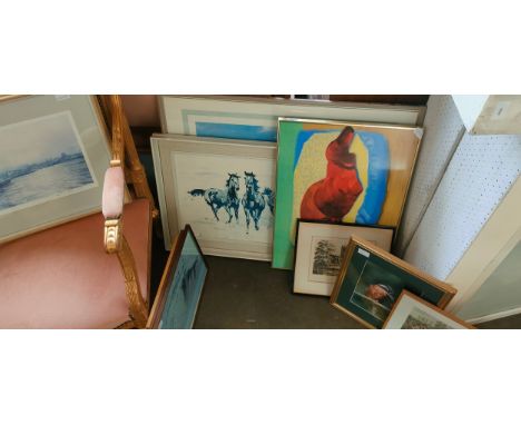 A Selection of art prints 