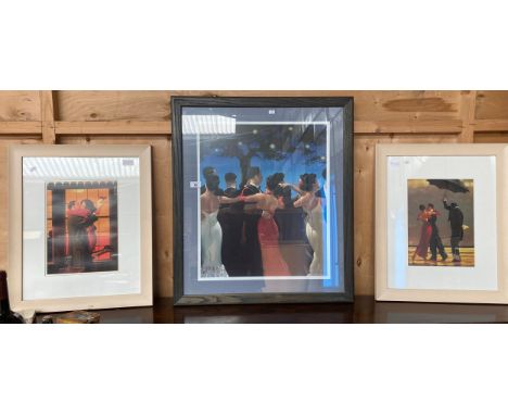 Three various Jack Vettriano prints 