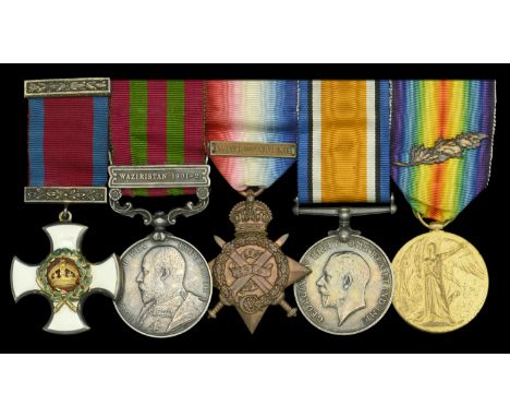 A Great War ‘Western Front’ D.S.O. group of five awarded to Lieutenant-Colonel E. F. Creswell, Royal Garrison Artillery   Dis