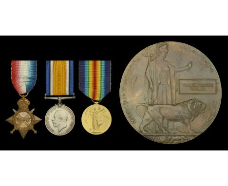 Three: Boy First Class W. V. Taylor, Royal Navy, who was killed when H.M.S. Clan McNaughton was lost at sea with all hands du
