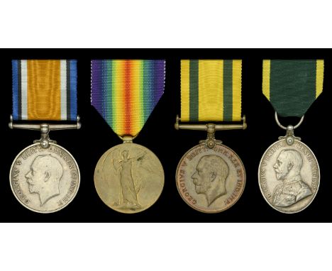 Four: Private P. Reid, Argyll and Sutherland Highlanders  British War and Victory Medals (S-22259 Pte. P. Reid. A. & S.H.); T