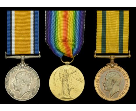 Three: Private F. J. Nicholas, Somerset Light Infantry  British War and Victory Medals (5841 Pte. J. Nicholas. Som. L.I.); Te