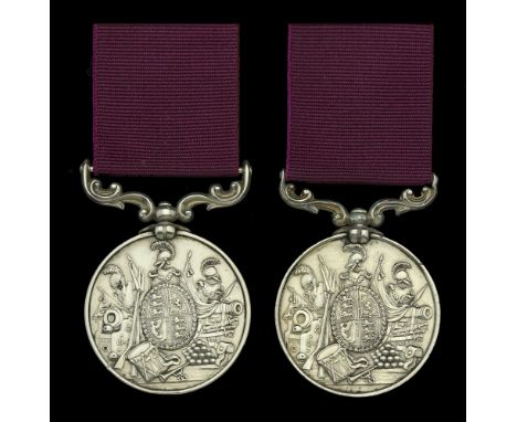 Army L.S. & G.C., V.R., 2nd issue, large letter reverse, engraved naming (Private William Munday 67th Regt 1856) suspension c