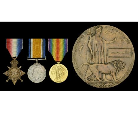 Three: Private A. C. Bowdidge, alias G. Green, Duke of Cornwall’s Light Infantry, who was killed in action on the Western Fro