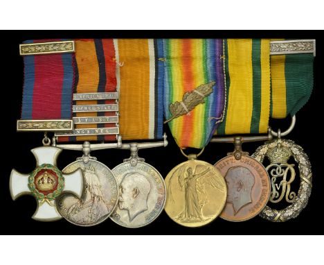 A Great War D.S.O. group of six awarded to Lieutenant-Colonel J. C. Baines, Leicestershire Regiment  Distinguished Service Or