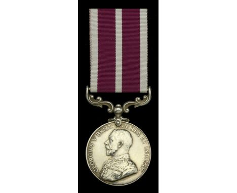 Army Meritorious Service Medal, G.V.R., 1st issue (L-41044 Gnr. C. Baynton. R.F.A.) good very fine  £100-£140  ---  M.S.M. (G
