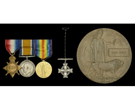 Three: Sergeant R. Edens, 19th Battalion, Canadian Infantry, who died of disease on 7 July 1918  1914-15 Star (55193 Pte. R. 
