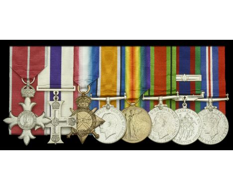 A Second War M.B.E and Great War M.C. group of eight awarded to Lieutenant-Colonel G. T. Cassels, Royal Canadian Horse Artill