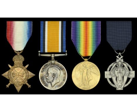 Three: Captain A. J. Sedgley, 6th (City of London) Battalion (Rifles), London Regiment   1914-15 Star (2.Lieut A. J. Sedgley,