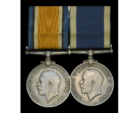 Pair: Petty Officer Steward R. Kelly, Royal Navy   British War Medal 1914-20 (11825 R. Kelly B.Svt. R.N.); Royal Navy L.S. & 