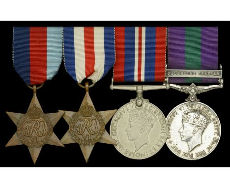 Four: Private E. Clemmet, Duke of Cornwall’s Light Infantry, late Lincolnshire Regiment  1939-45 Star; France and Germany Sta