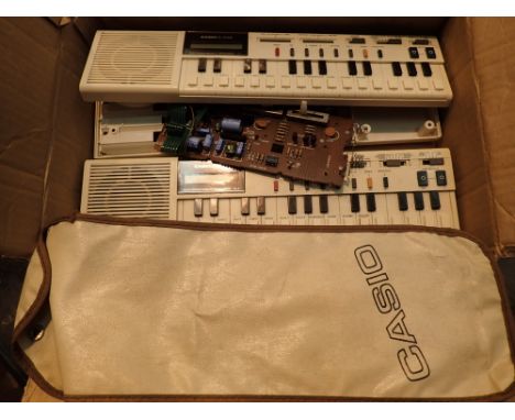 Casio VL tone and case and another in parts 