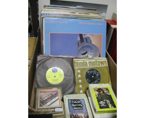 A Collection of Over Fifty L.P's, to include Dire Straits, Bob Dylan, Eurythmics, Suzanne Vega, Whitney Houston, Spandau Ball