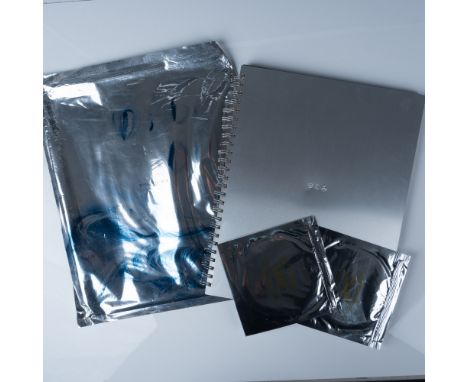Madonna aluminum covered Sex book with original metal foil jacket &amp; sealed CD. 1992 1st Printing. Published by Warner Boo