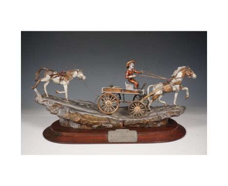 This Legends Annual Collectors Edition sculpture, "The Night Before...", was the first release in 1991 by renowned artist C.A