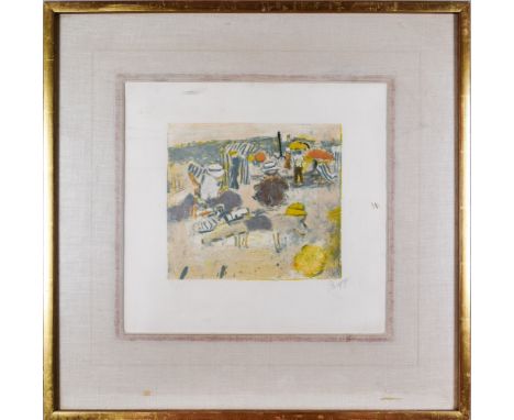 Bruno Caruso (1927 - 2018) Etching on paper Signed lower right, 'Bruno Caruso' Numbered and dated lower left,' 15/30 1956'; a