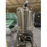 Stainless Steel Tank on Wheels