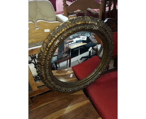 Vintage convex mirror 