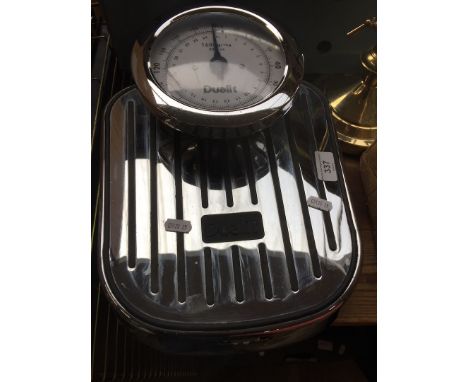 Dualit chrome bathroom scales 