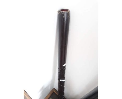 A didgeridoo 