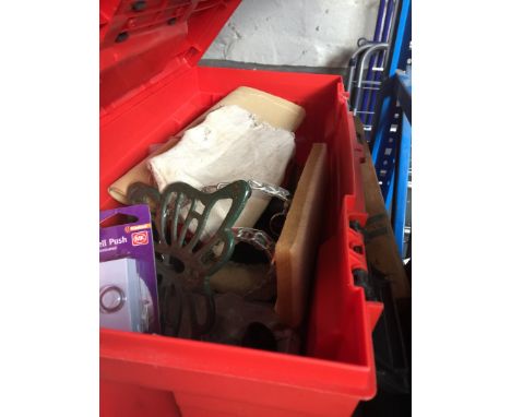A toolbox with various tools 