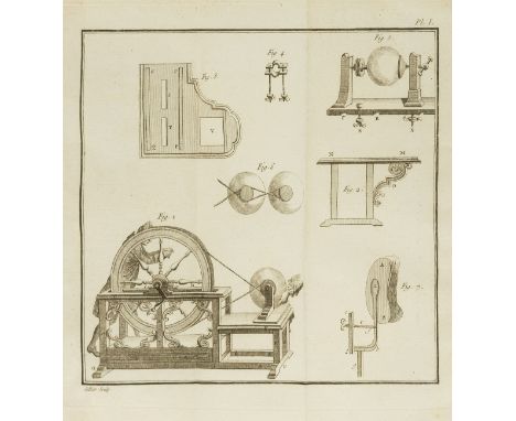 Electricity.- Sigaud de la Fond  (Joseph Aignan) Précis Historique et Expérimental des Phénoménes Électriques, first edition,