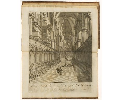 English Cathedrals.- An Accurate Description and History of the Metropolitan and Cathedral Churches of Canterbury and York, 8
