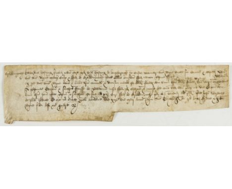 NO RESERVE Devon, Bradninch.- Hastings (Edward, Baron Hastings of Loughborough, nobleman and soldier, 1512x15?-1572) Document