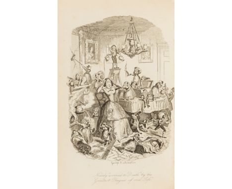 NO RESERVE Cruikshank (George).- Mayhew (Brothers) The Greatest Plague of Life, etched frontispiece, vignette title, 11 etchi