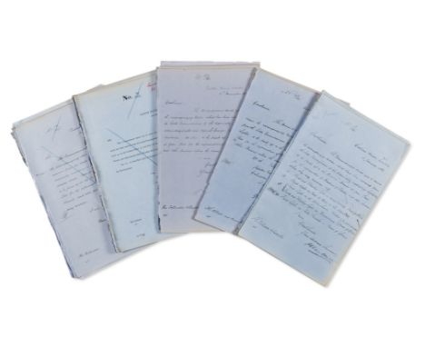 Miscellaneous.- Lighthouses of the World.- 60 letters from the Board of Customs to British Ports relating to developments aro