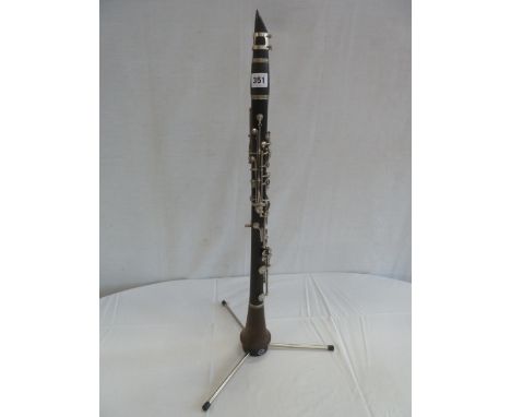 Clarinet No 115811 on tripod stand 
