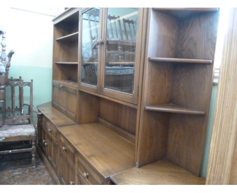 Ercol Old Colonial lounge display &amp; corner cabinets