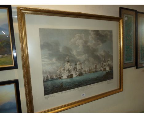 Print - The Battle of the Saintes or Dominica - Richard Paton