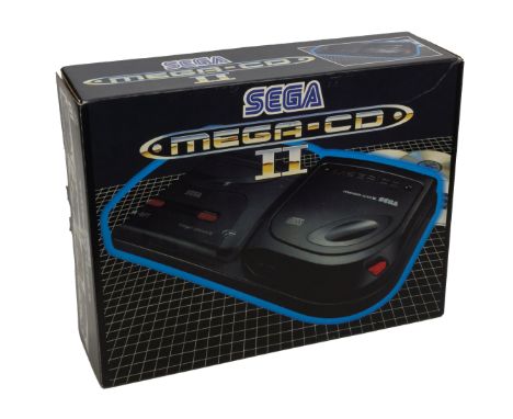 This lot features a brand new SEGA Mega-CD mark 2. This item is brand new and has never left the box. It comes from the vault