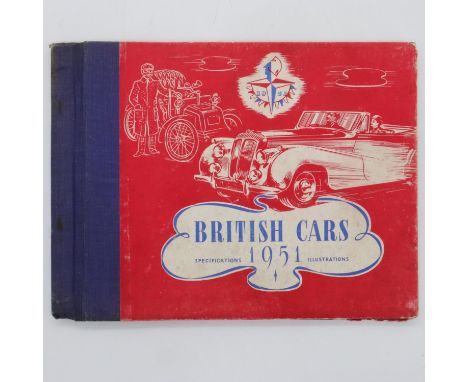 1951 Festival of Britain British Cars book by Peter Chambers. UK P&amp;P Group 1 (£16+VAT for the first lot and £2+VAT for su